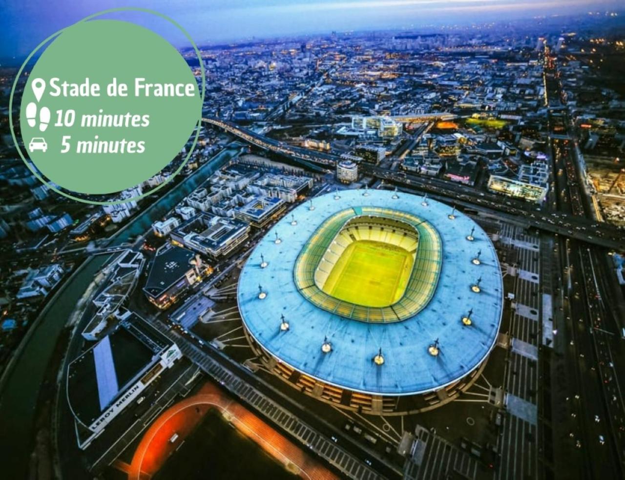 Appartement Cosy Au Stade De France Proche Paris Saint-Denis  Exterior foto